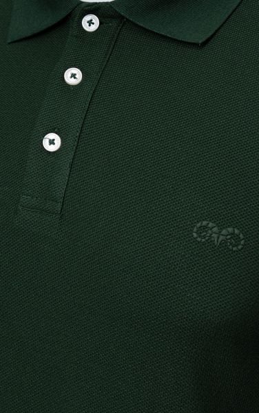  AG02 SIGNATURE SLIMFIT POLO - DARK GREEN 