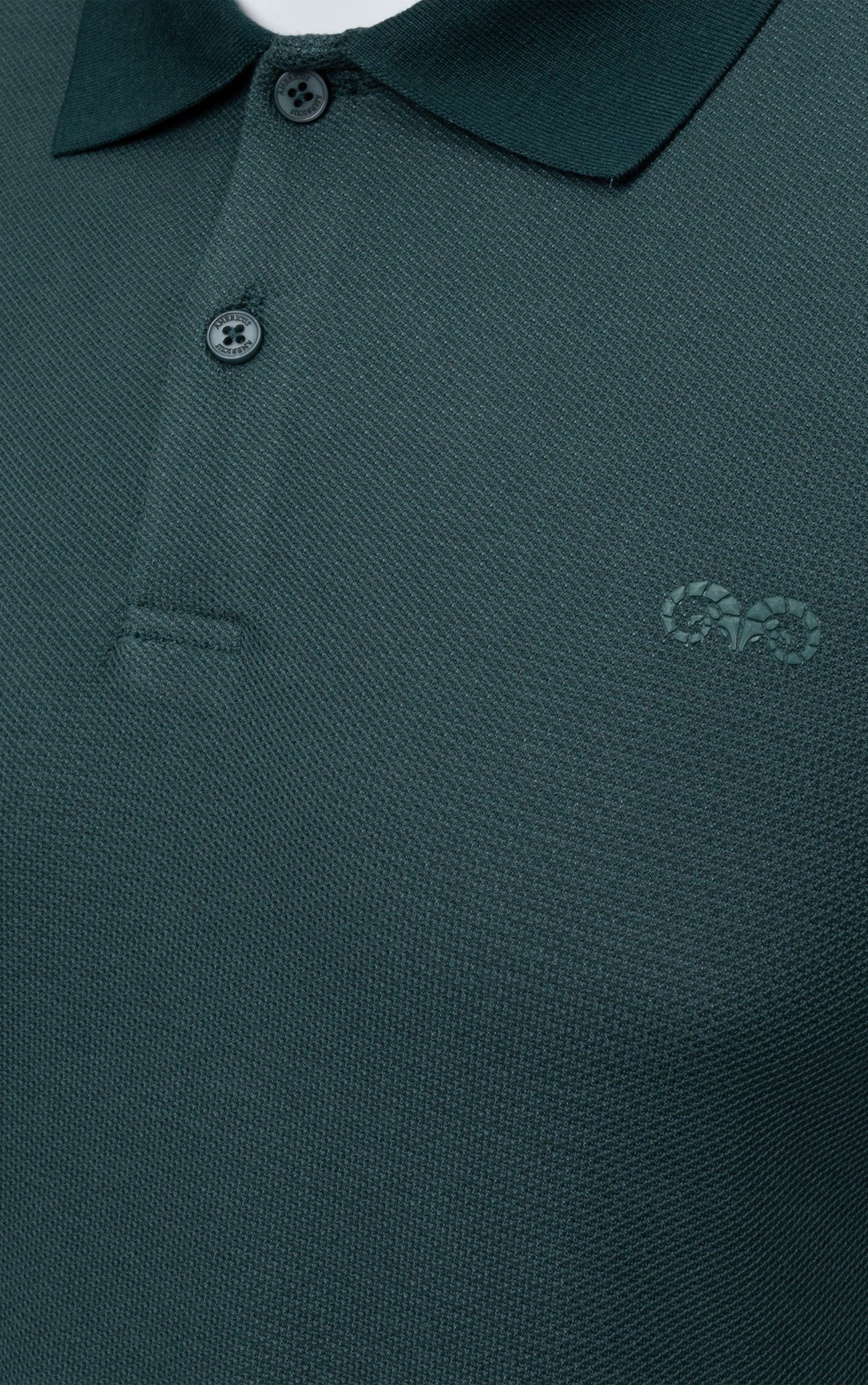 AG02 SIGNATURE SLIMFIT POLO - PINE GREEN
