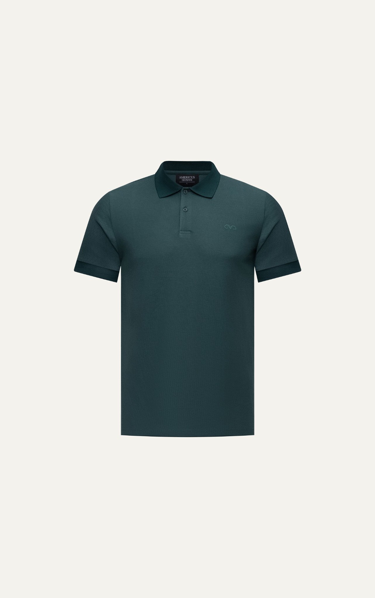 AG02 SIGNATURE SLIMFIT POLO - PINE GREEN