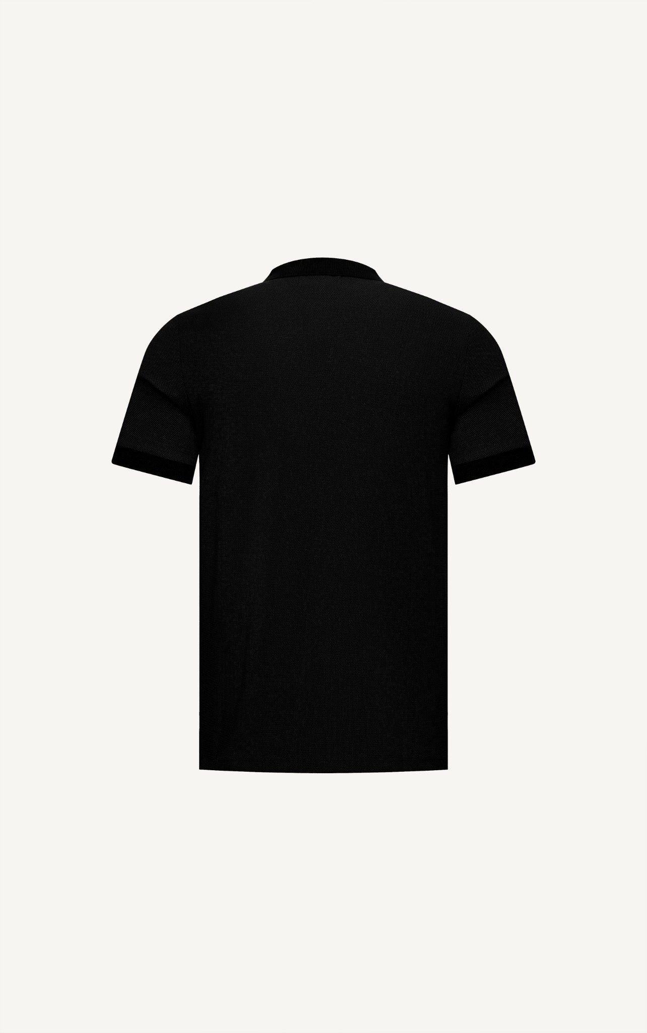 AG02 SIGNATURE SLIMFIT POLO - BLACK
