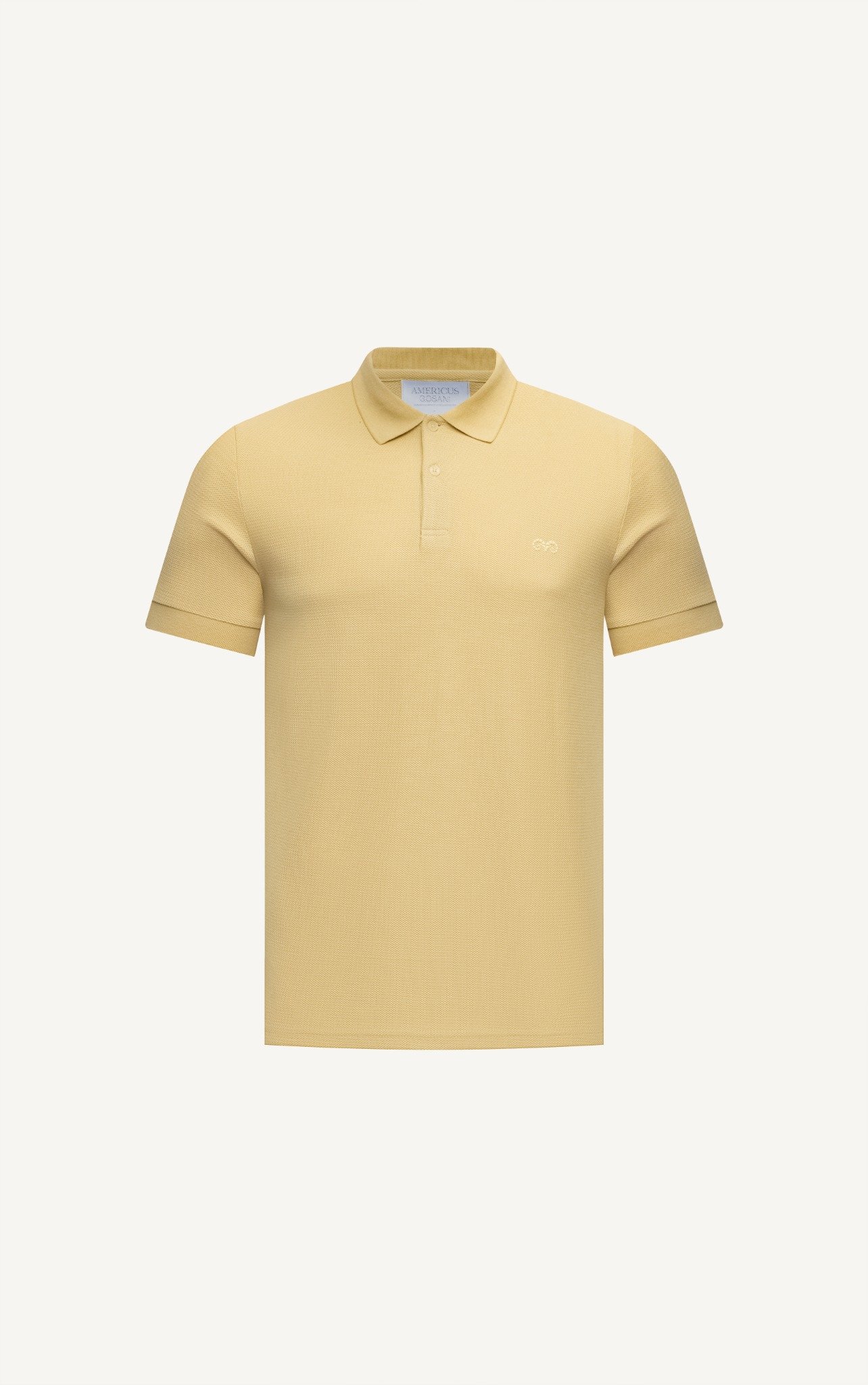 AG02 SIGNATURE SLIMFIT POLO - MELLOW YELLOW