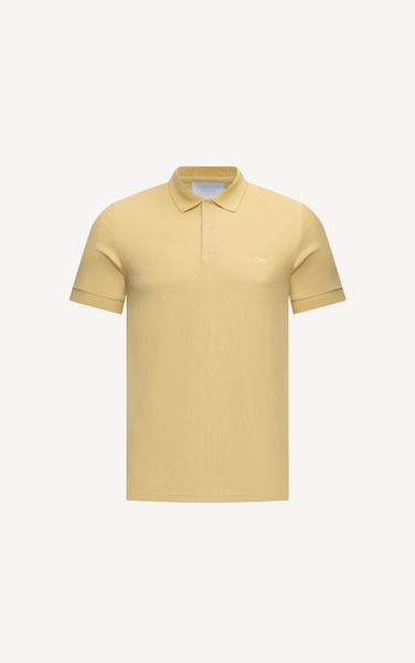  AG02 STUDIO SLIMFIT POLO - MELLOW YELLOW