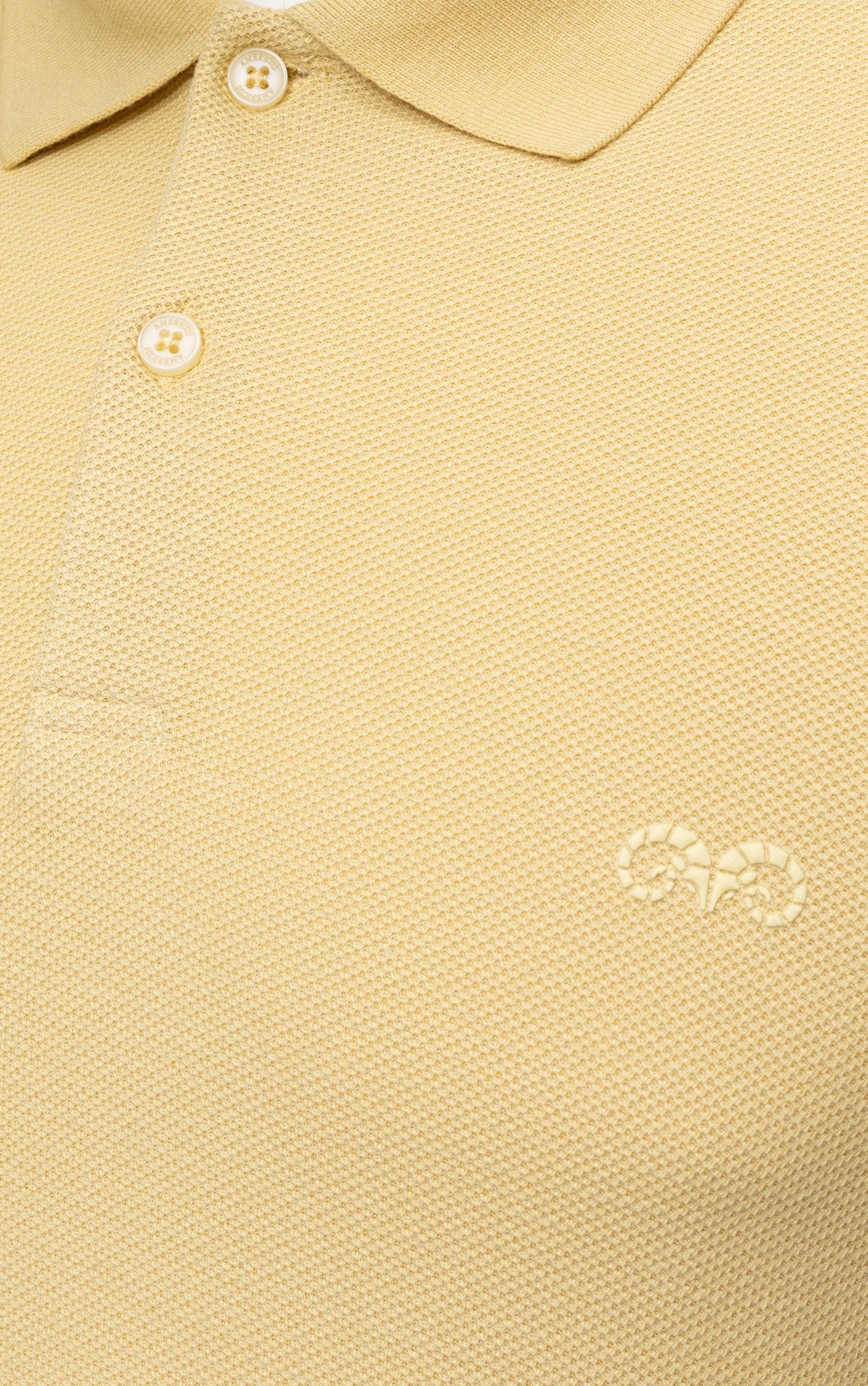 AG02 SIGNATURE SLIMFIT POLO - MELLOW YELLOW