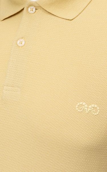  AG02 SIGNATURE SLIMFIT POLO - MELLOW YELLOW 
