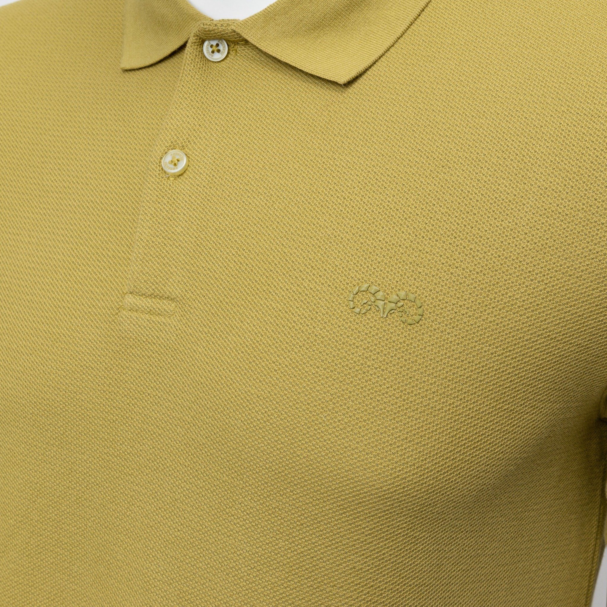 AG02 SIGNATURE SLIMFIT POLO - DARK YELLOW