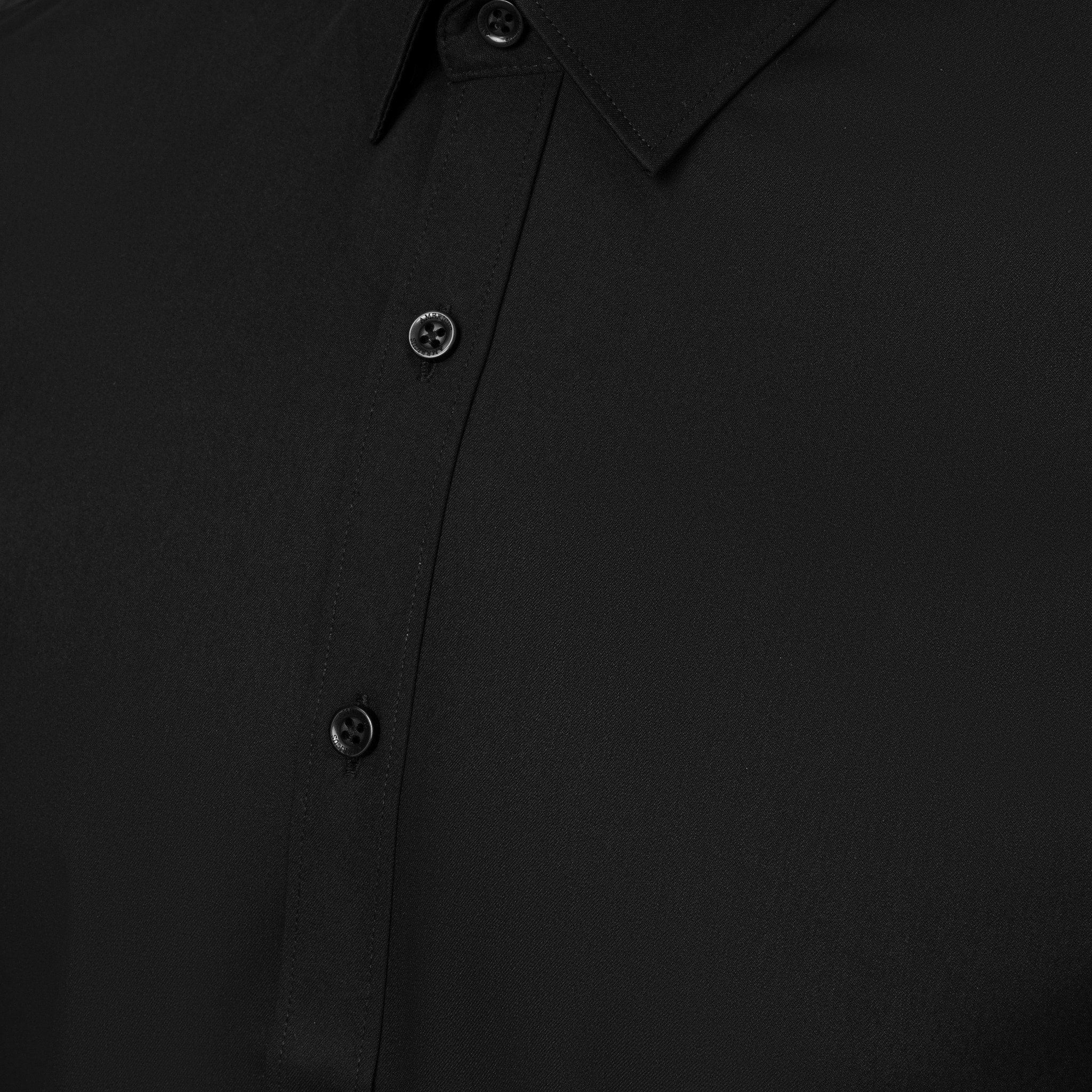 AG53 PREMIUM SLIMFIT CLASSIC FIT SHIRT - BLACK
