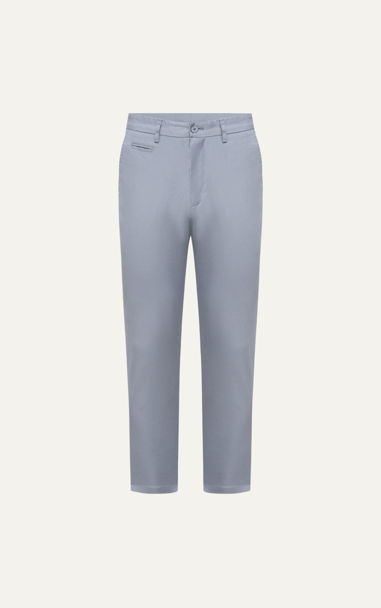  AGF1 FACTORY SLIMFIT NEW KHAKI TROUSERS - LIGHT GREY 