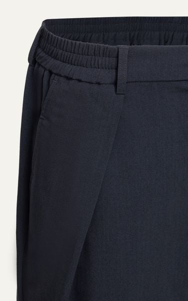  AG022 STUDIO LOOSE FIT RELAX TROUSERS - GREY 