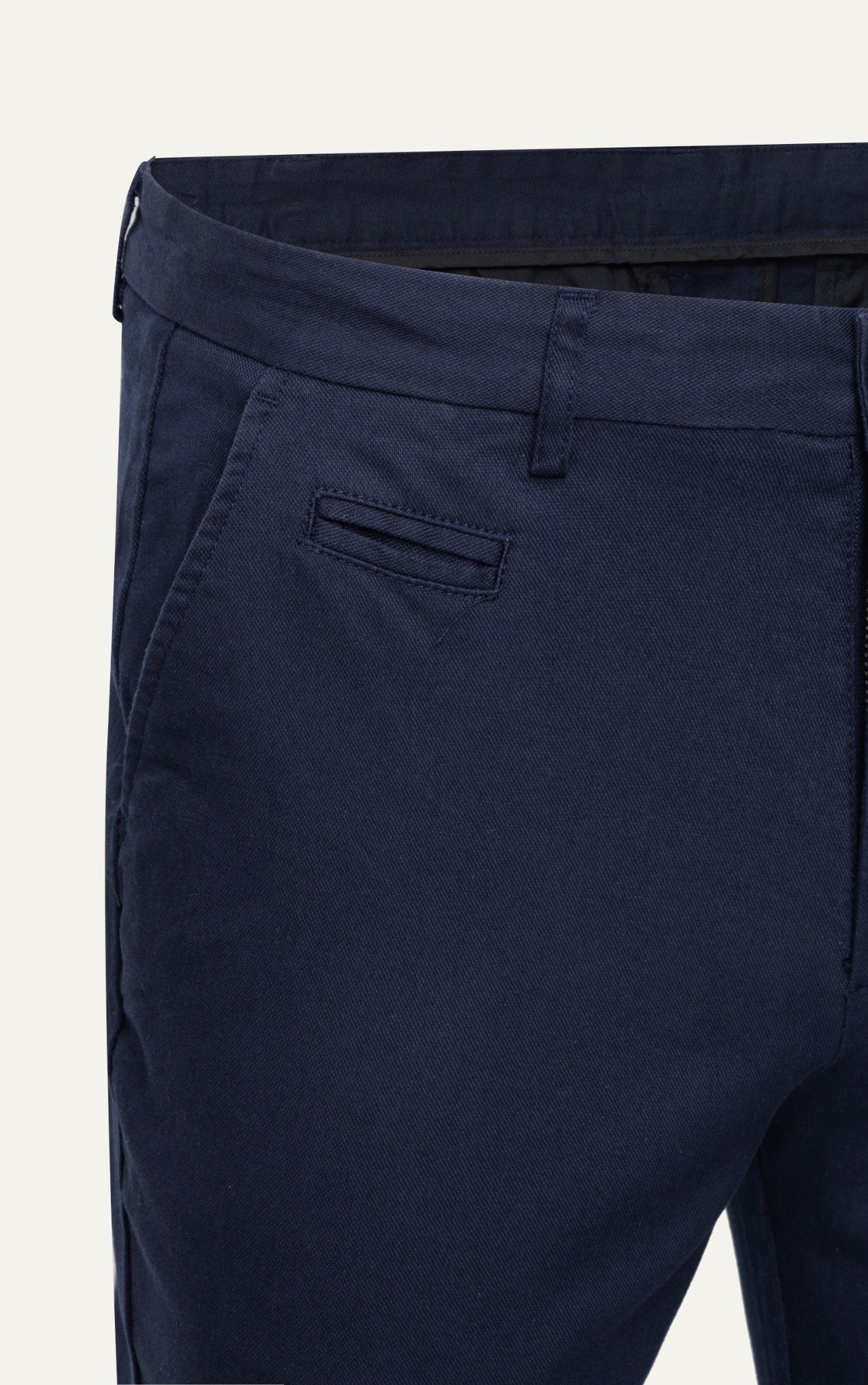 AGF1 FACTORY SLIMFIT NEW KHAKI TROUSERS - DARK BLUE