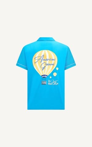 AG541 PREMIUM BOXY LOOSE FIT SHORT SLEEVE SHIRT - LIGHT BLUE
