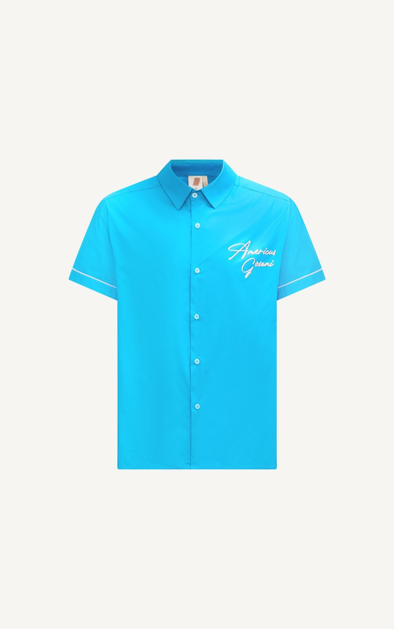  AG541 PREMIUM BOXY LOOSE FIT SHORT SLEEVE SHIRT - LIGHT BLUE 