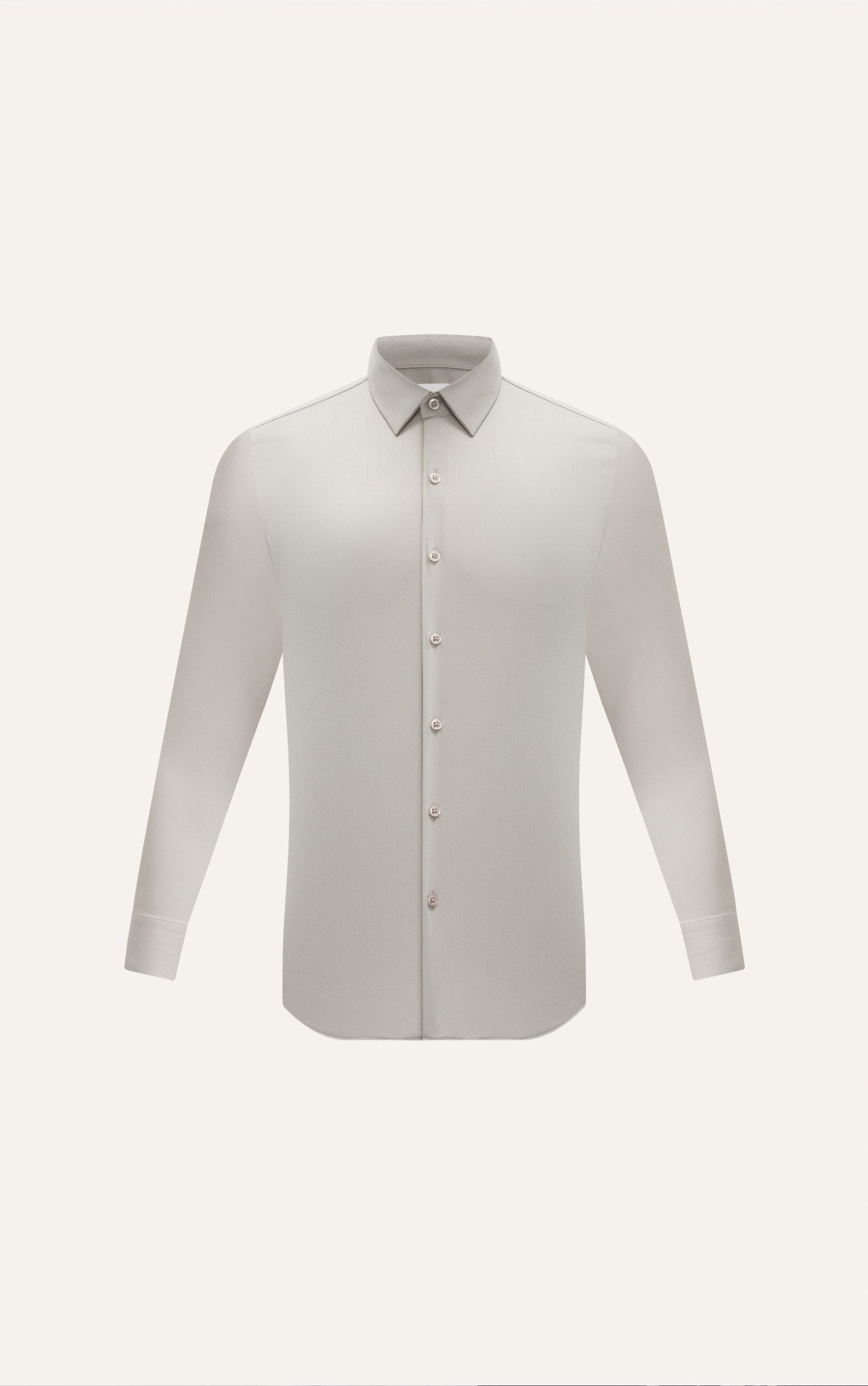 AG007 PREMIUM SLIMFIT TEXTURE SHIRT - BROWN