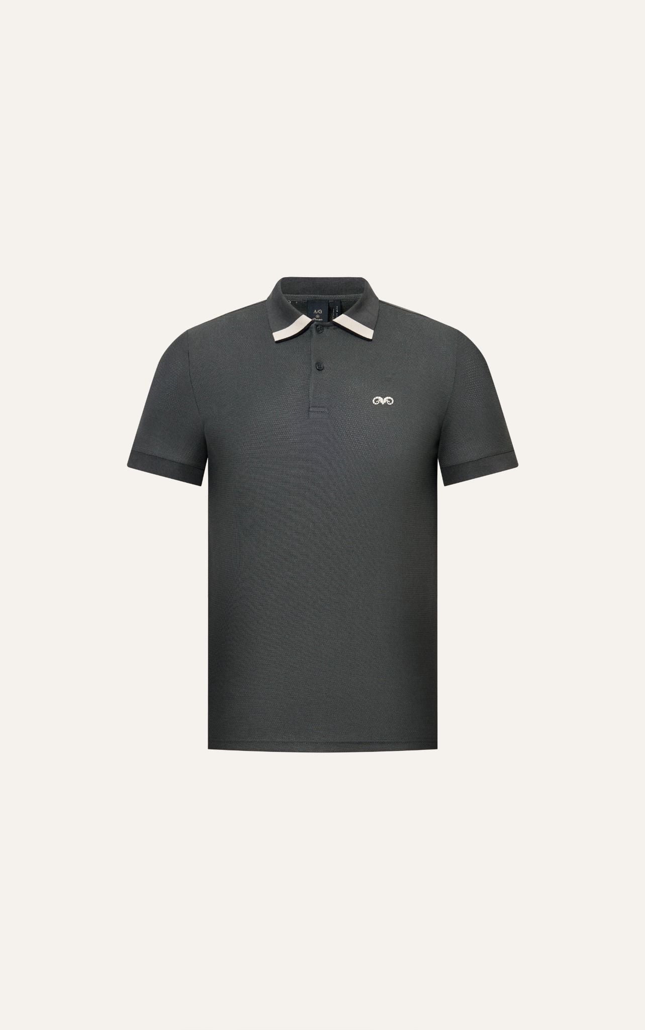  AG96 PREMIUM SLIMFIT POLO - DARK GREY 