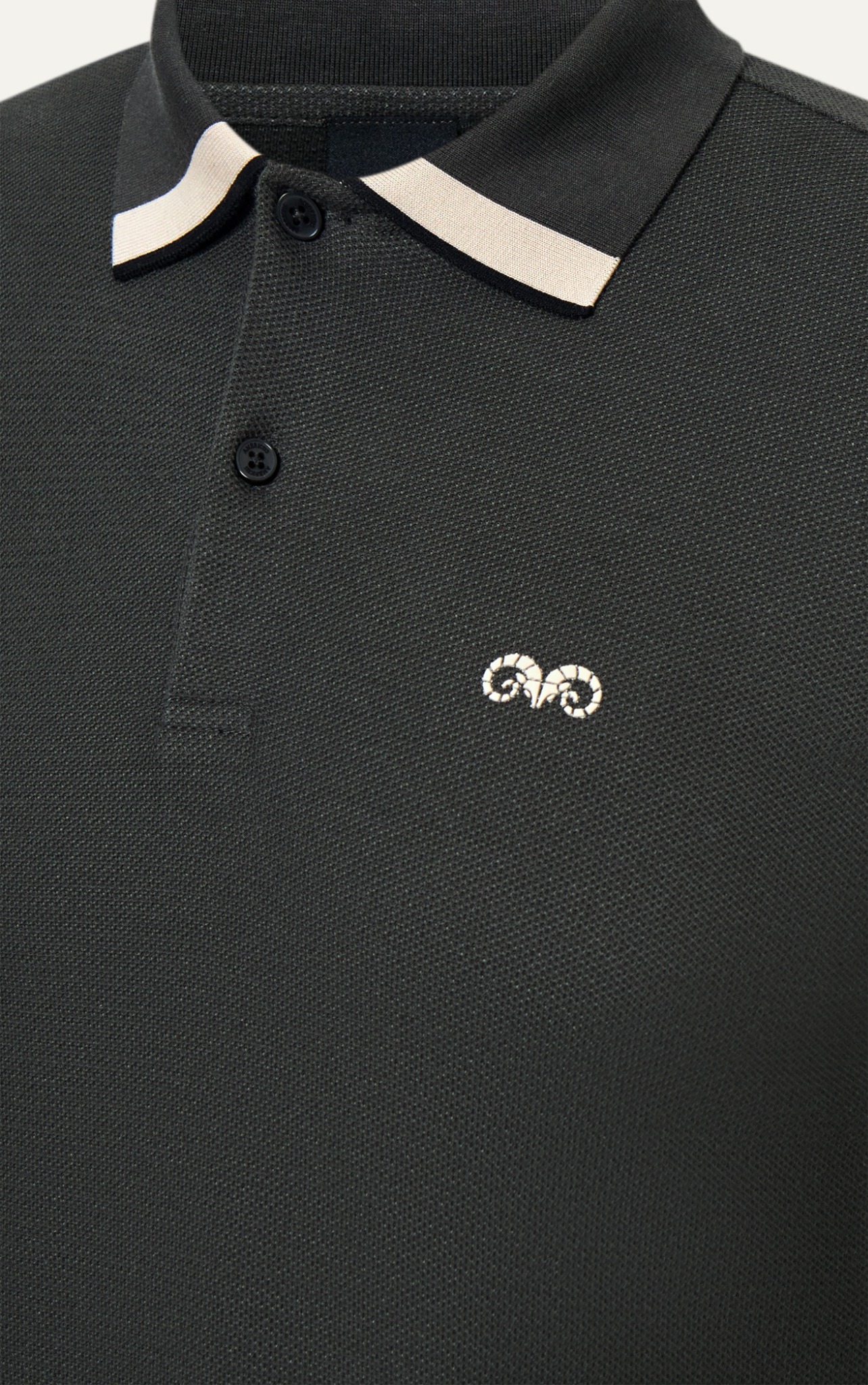 AG96 PREMIUM SLIMFIT POLO - DARK GREY