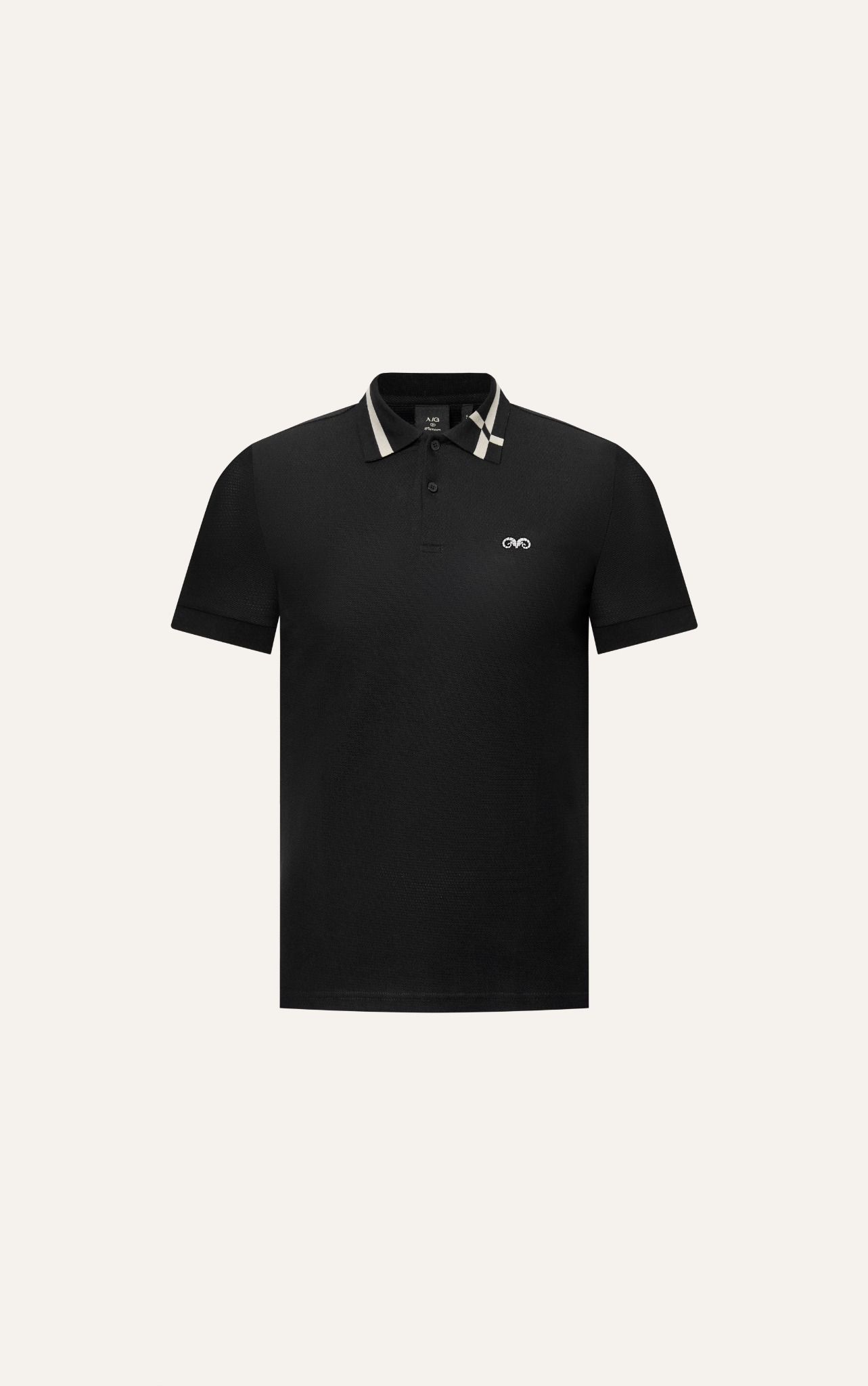  AG97 PREMIUM SLIMFIT POLO - BLACK 