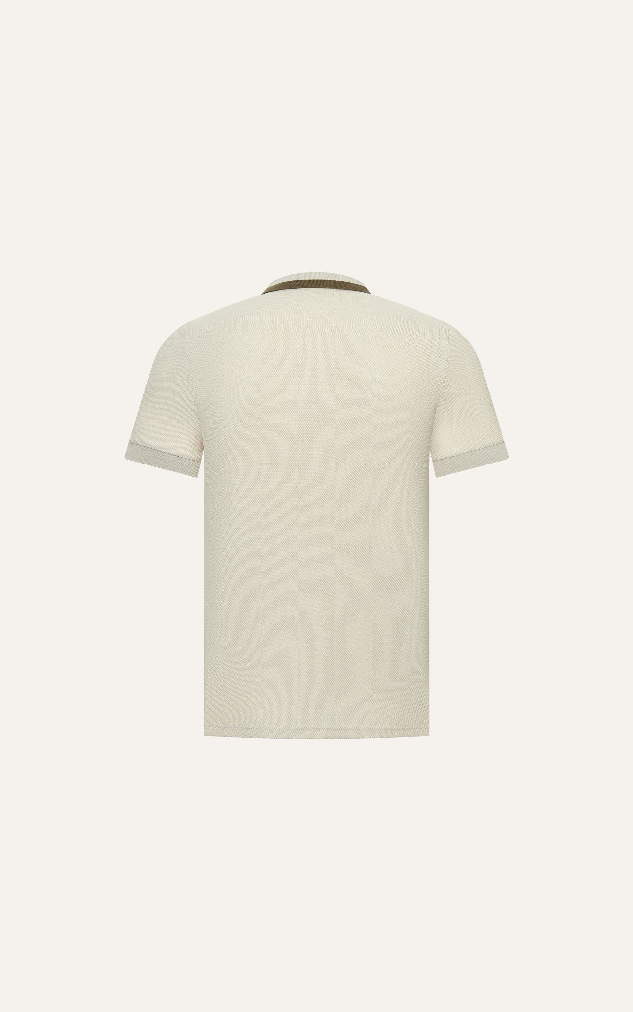 AG95 PREMIUM SLIMFIT POLO - BEIGE