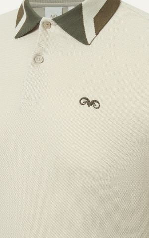AG95 PREMIUM SLIMFIT POLO - BEIGE
