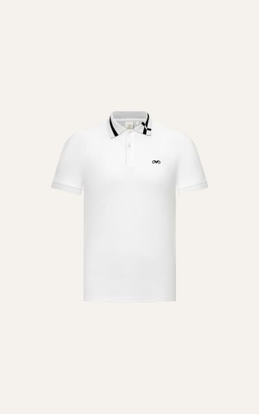  AG97 PREMIUM SLIMFIT POLO - WHITE