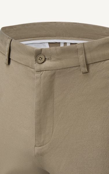  AG511 PREMIUM SLIMFIT KHAKI TROUSERS - DARK BROWN 