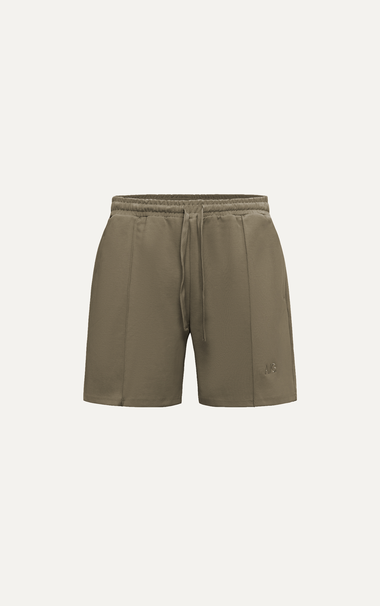 AG07 STUDIO LOOSE FIT BASIC SHORT - BROWN