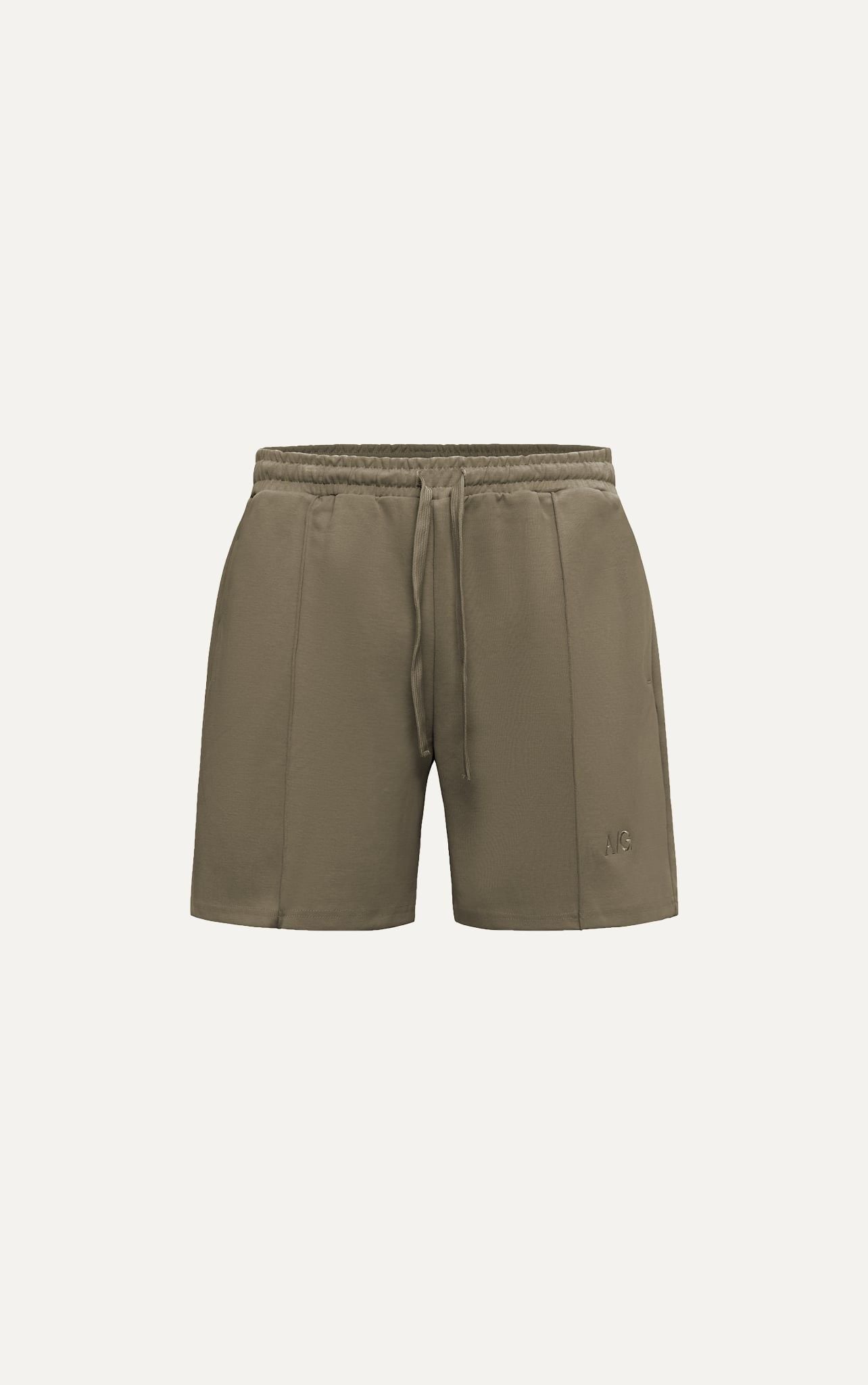 AG07 STUDIO LOOSE FIT BASIC SHORT - BROWN 