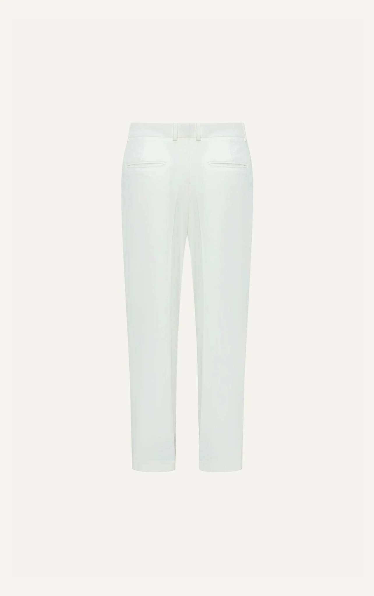 AGHT14 PREMIUM REGULAR FIT TROUSERS - WHITE
