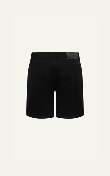  N635 FACTORY SLIMFIT ESSENTIAL SHORT JEANS - BLACK 