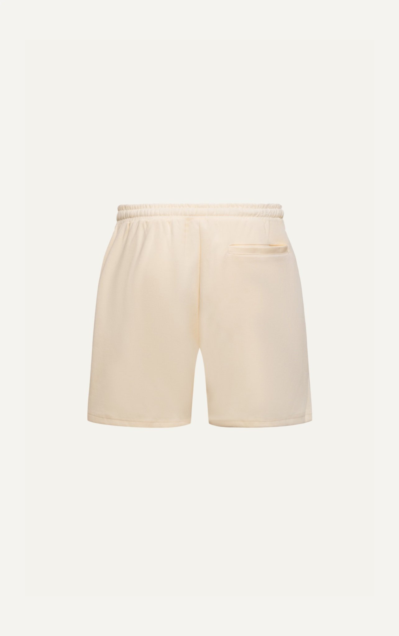 AG07 STUDIO LOOSE FIT BASIC SHORT - OFF WHITE