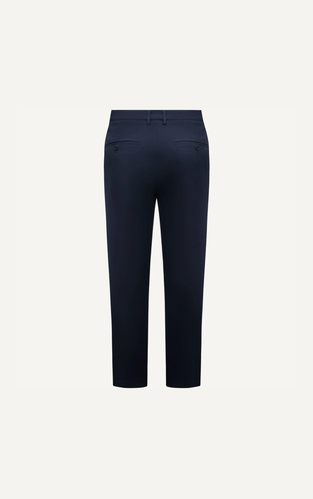 AG508 PREMIUM SLIMFIT ELASTIC WAIST TROUSERS - DARK BLUE