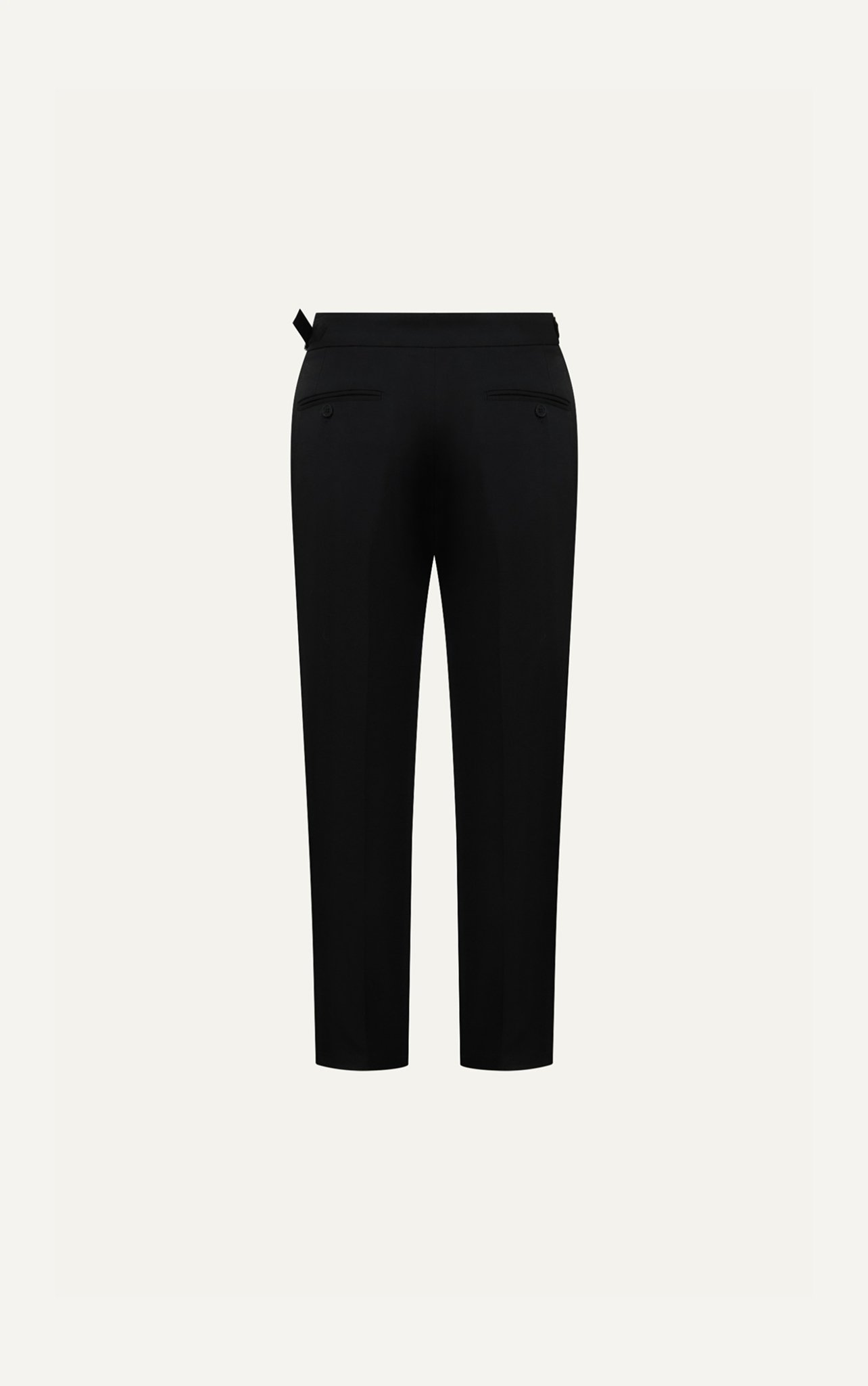 AG551 PREMIUM SLIMFIT SIDETAB TROUSERS - BLACK