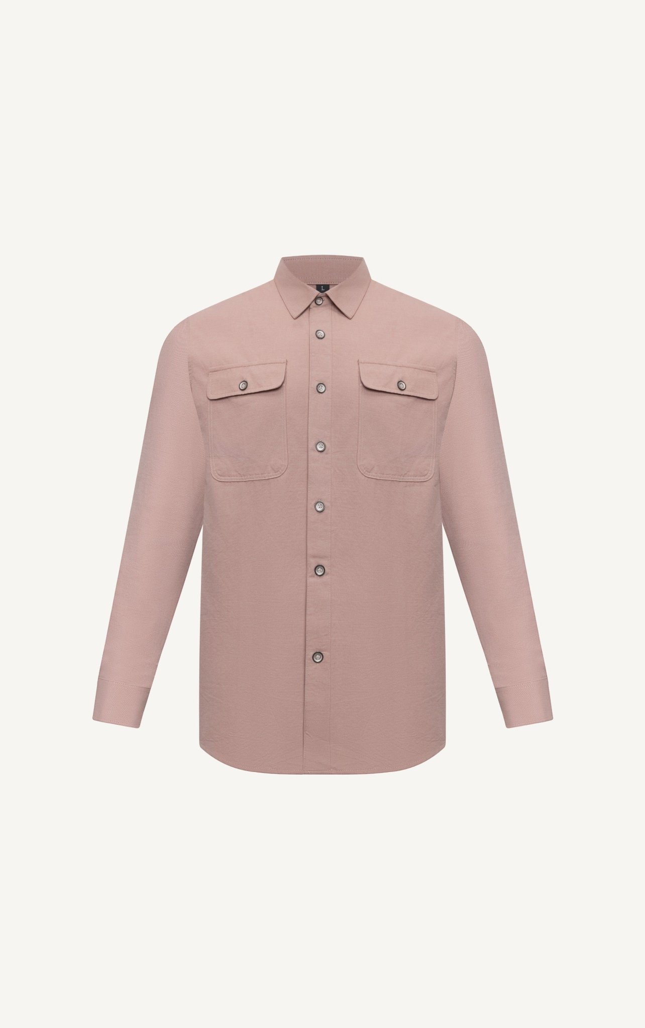 AG30 STUDIO REGULAR FIT POCKET SHIRT - PINK