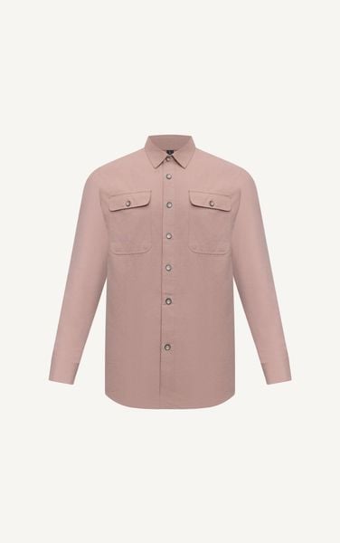  AG30 STUDIO REGULAR FIT POCKET SHIRT - PINK