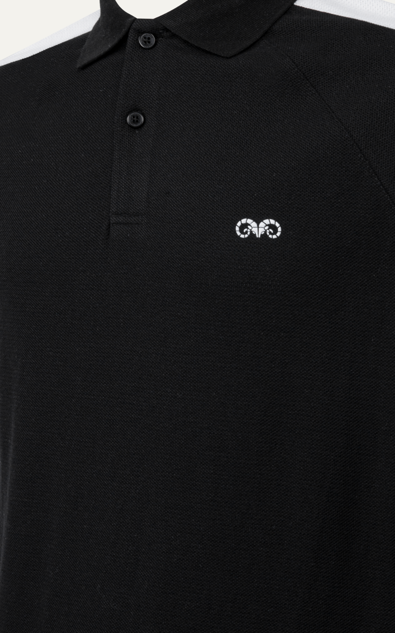 AG76 PREMIUM SLIMFIT POLO - BLACK