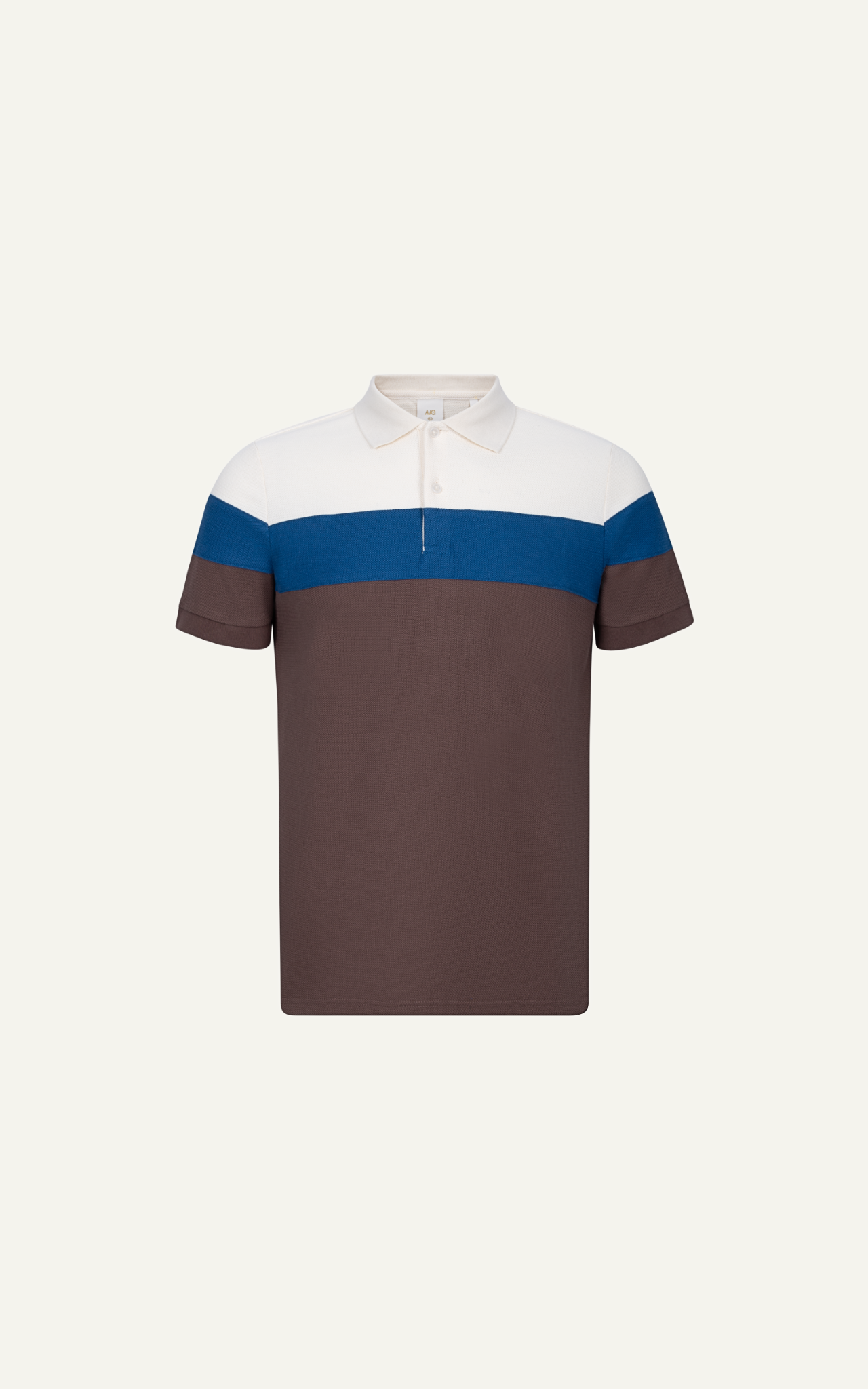 AG78 PREMIUM SLIMFIT POLO - BROWN