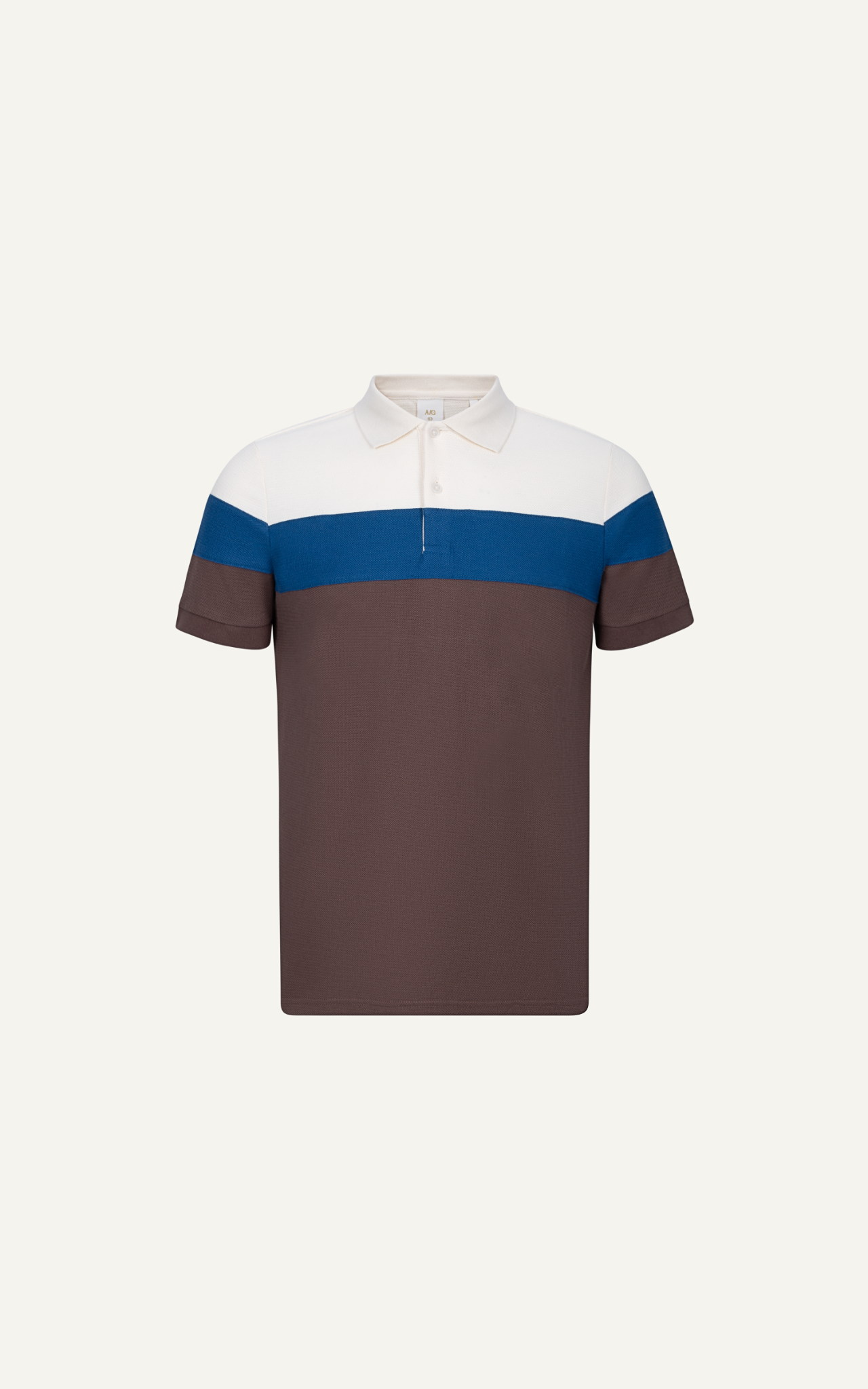  AG78 PREMIUM SLIMFIT POLO - BROWN 