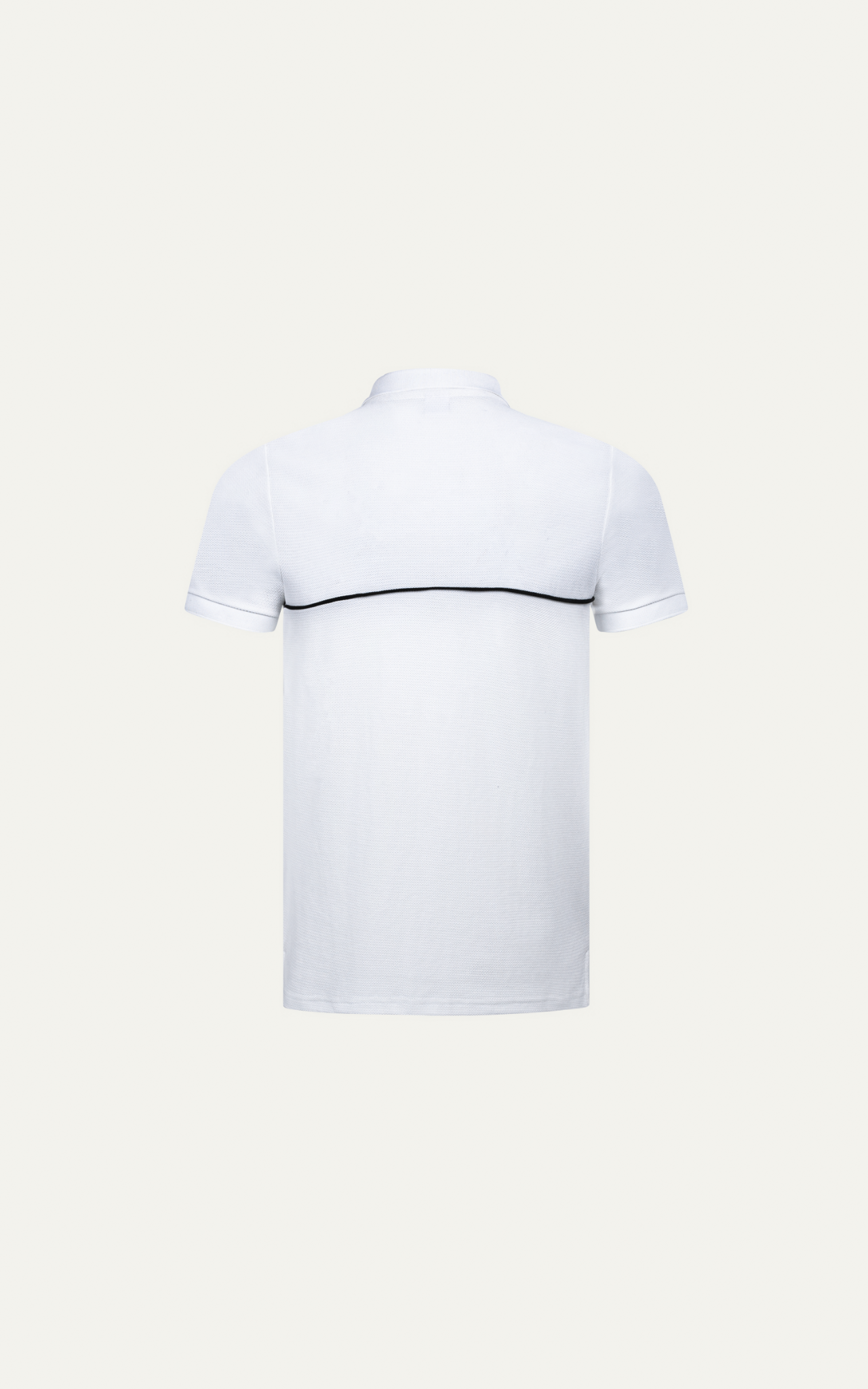 T64 FACTORY SLIMFIT STRIPED POLO - WHITE