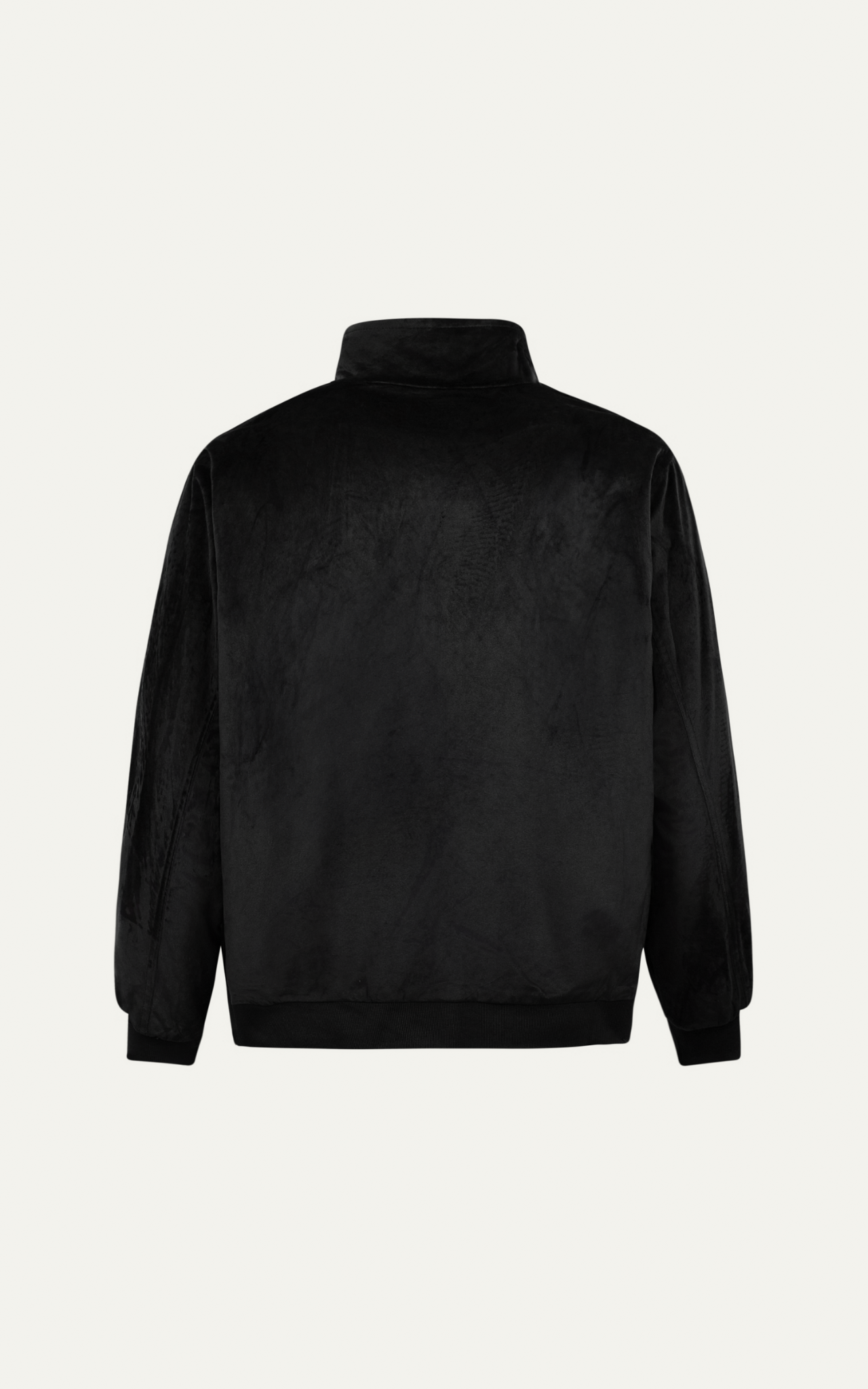 AG15 FACTORY LOOSE FIT BASIC BOMBER JACKET - BLACK