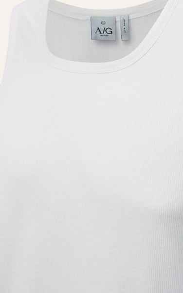  TA36 FACTORY REGULAR FIT BASIC TANKTOP - WHITE 