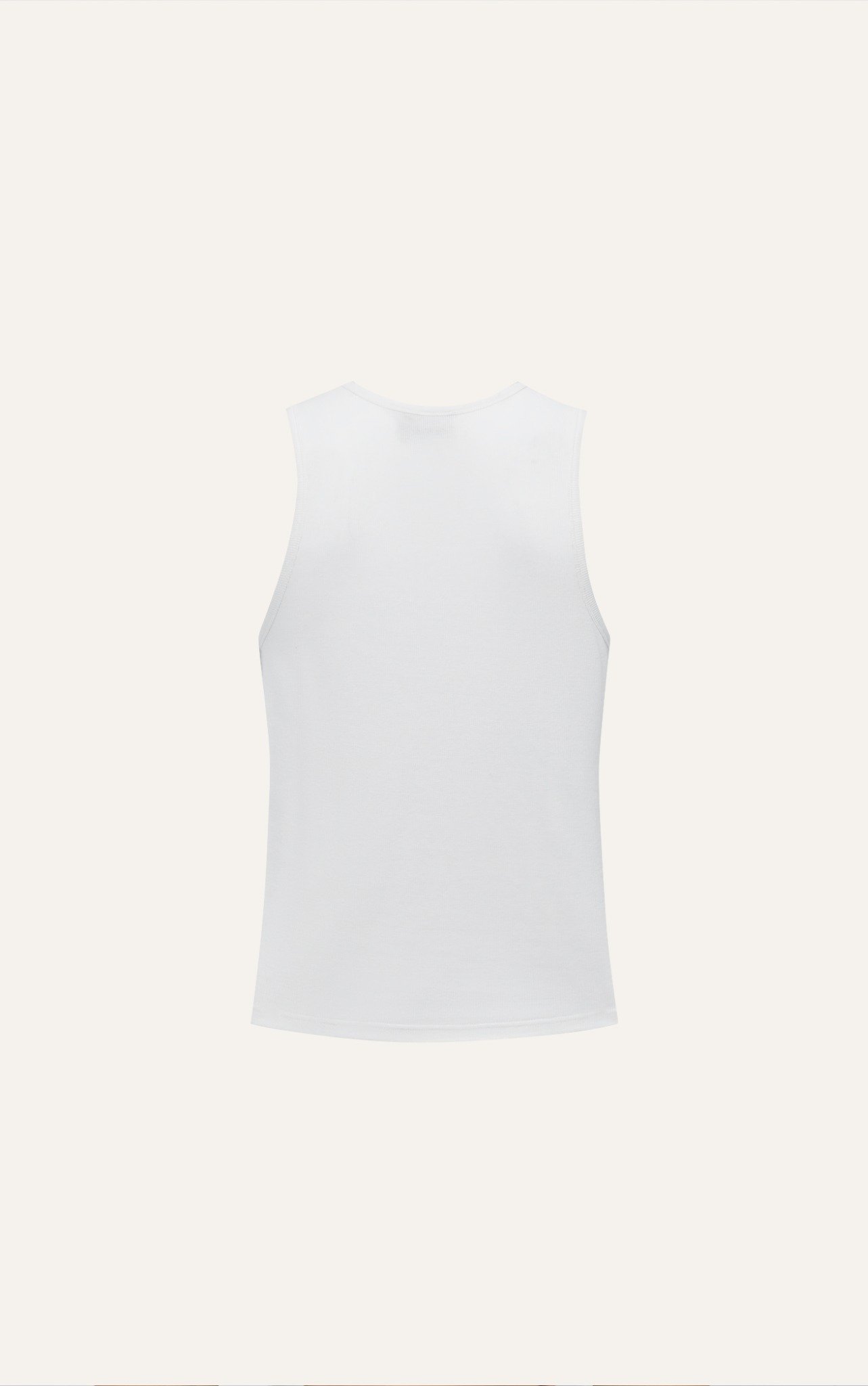 TA36 FACTORY REGULAR FIT BASIC TANKTOP - WHITE