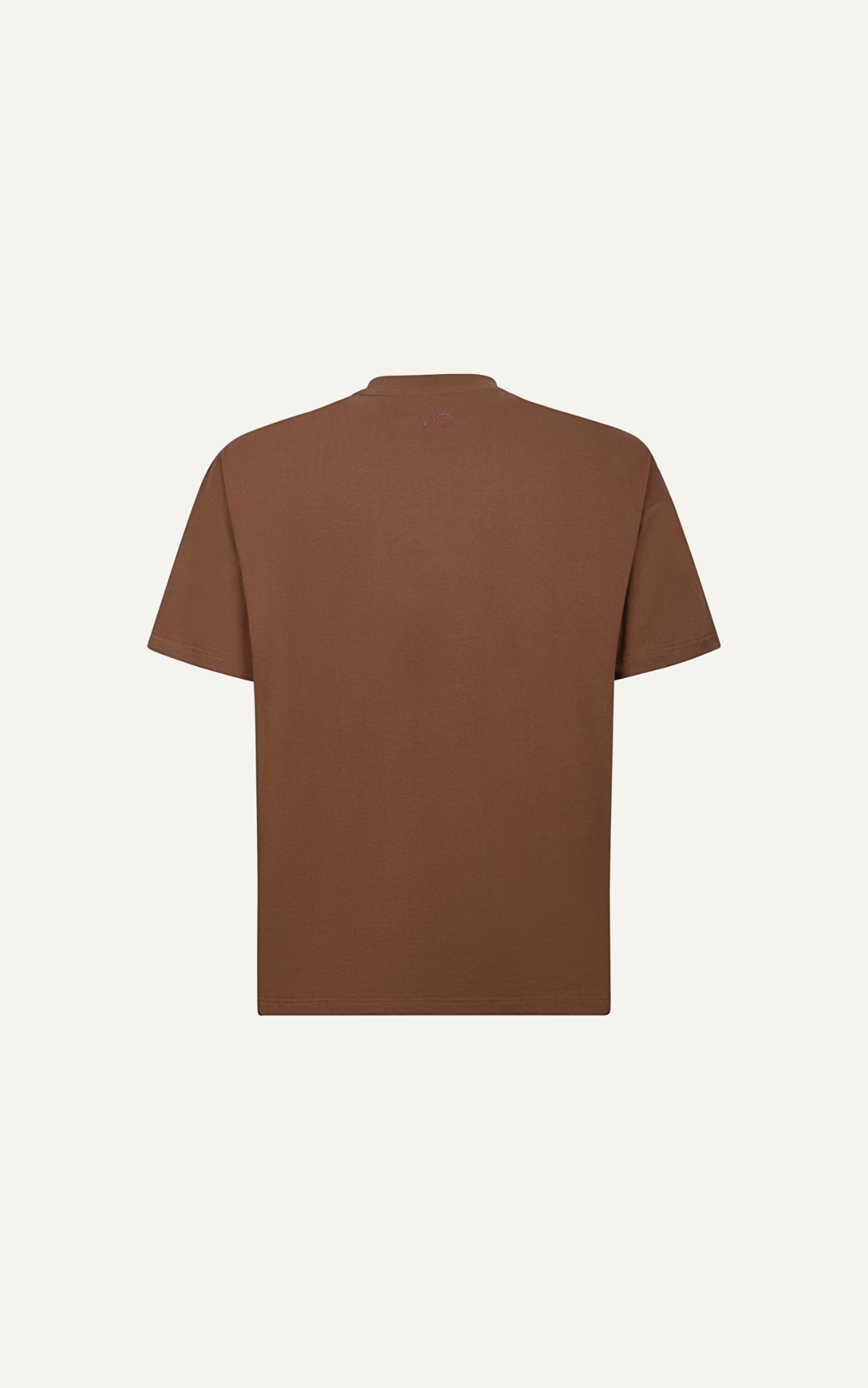 AG30 FACTORY LOOSE FIT NEW LOGO T-SHIRT - BROWN