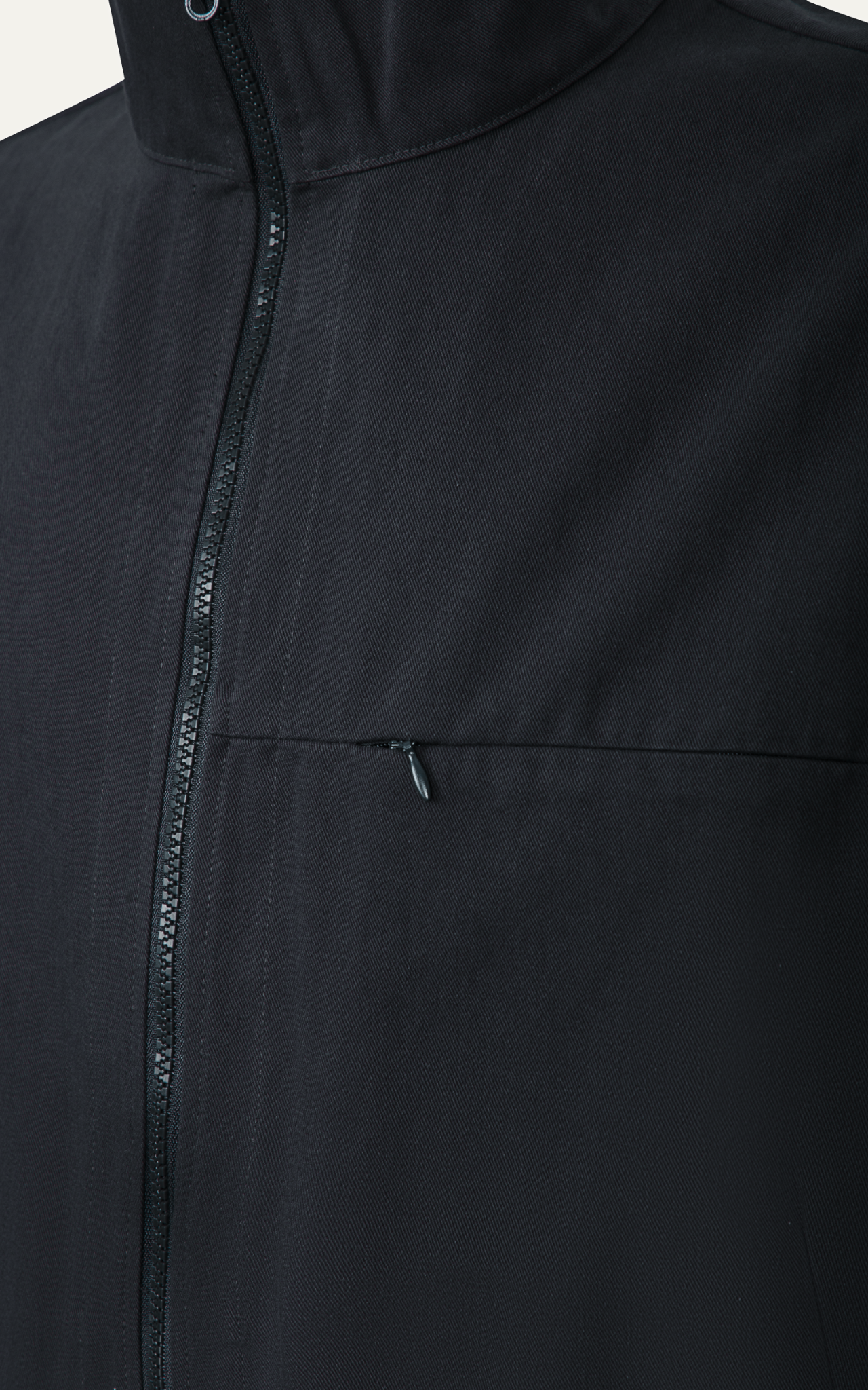 AG01 STUDIO LOOSE FIT KHAKI JACKET - BLACK