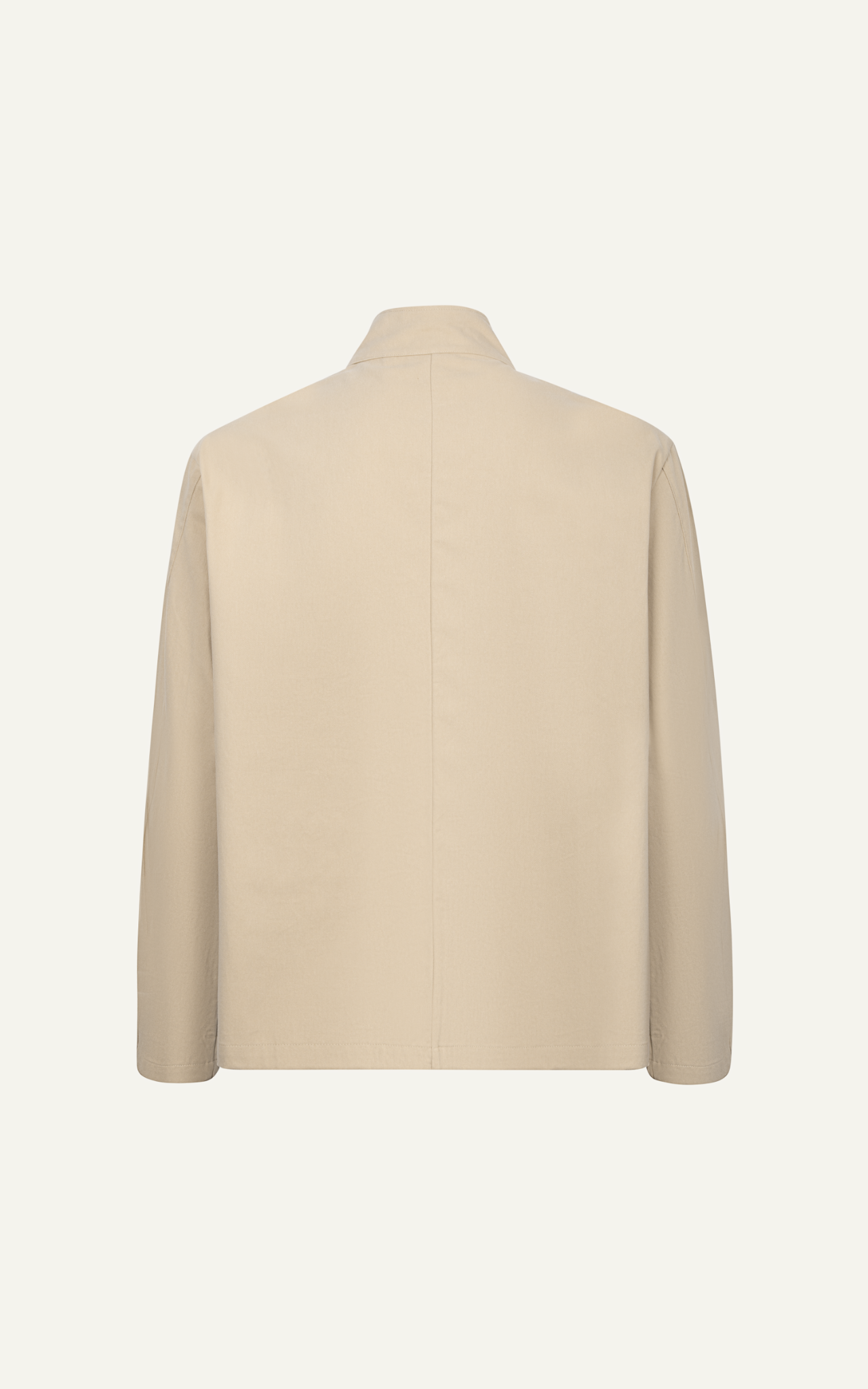 AG01 STUDIO LOOSE FIT KHAKI JACKET - BROWN