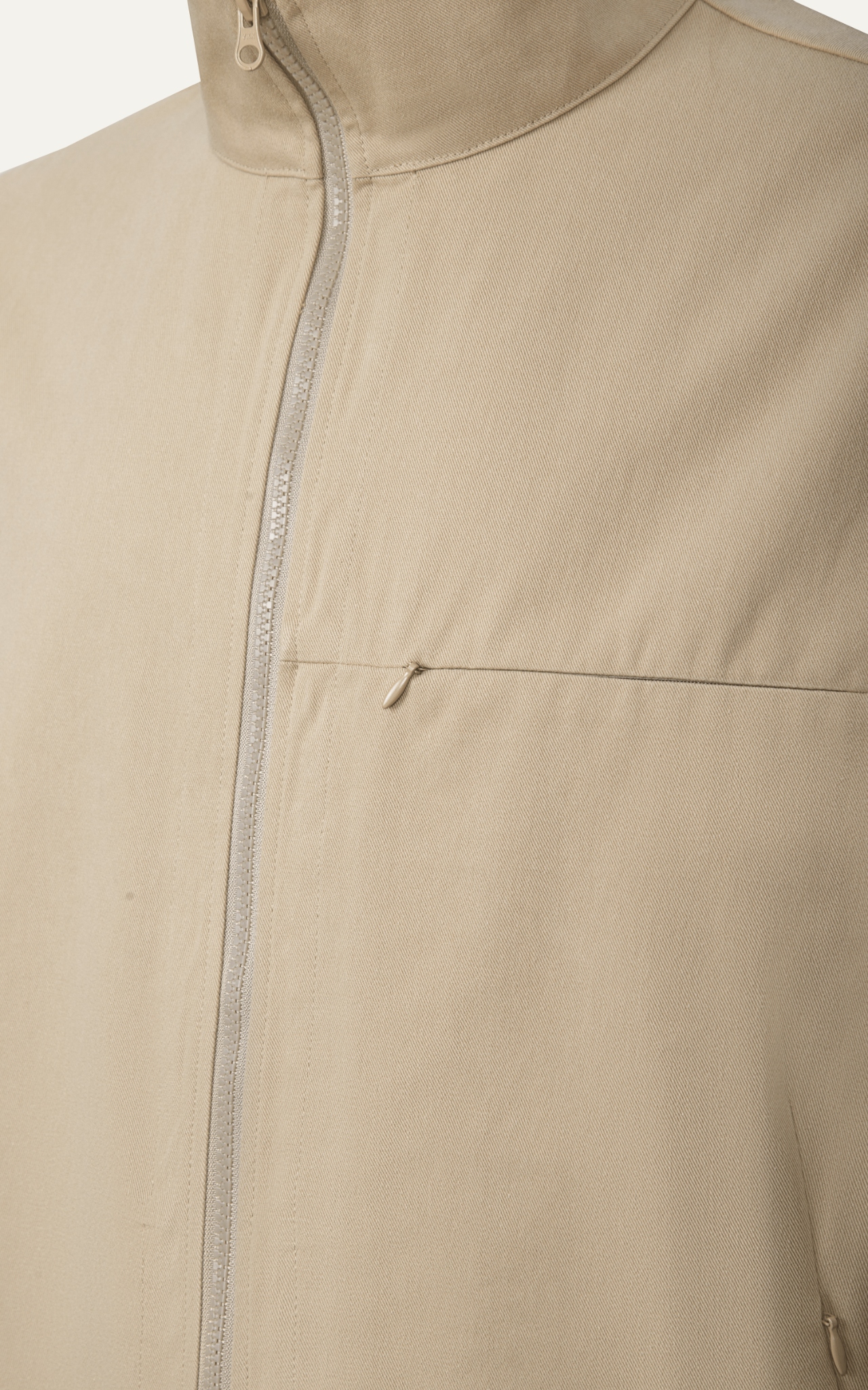 AG01 STUDIO LOOSE FIT KHAKI JACKET - BROWN