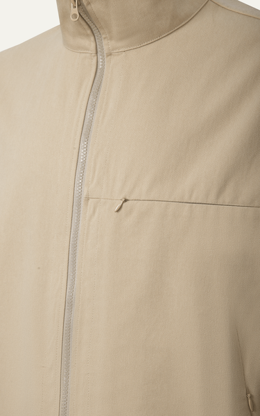  AG01 STUDIO LOOSE FIT  KHAKI JACKET - BROWN 