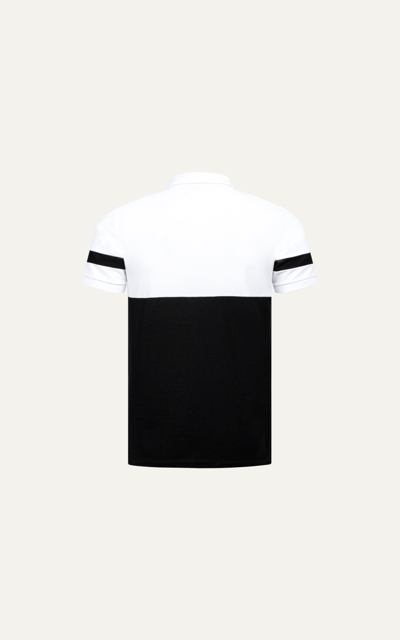 T60 FACTORY SLIMFIT STRIPED POLO - WHITE