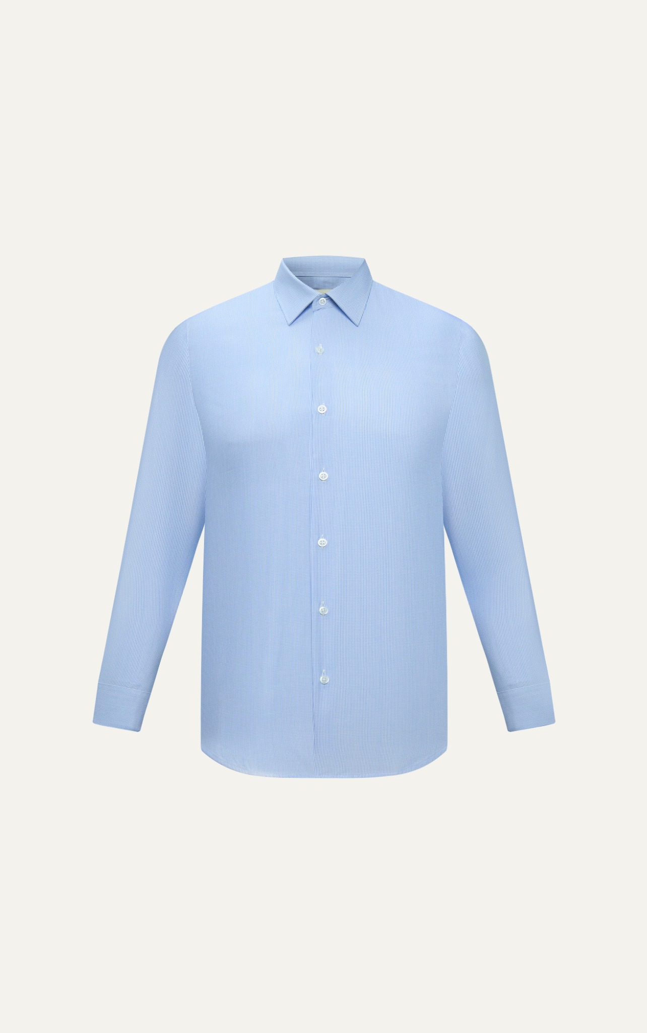 AG3P1 PREMIUM SLIMFIT TEXTURE SHIRT - LIGHT BLUE
