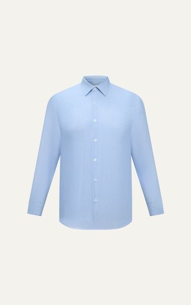  AG3P1 PREMIUM SLIMFIT TEXTURE SHIRT - LIGHT BLUE