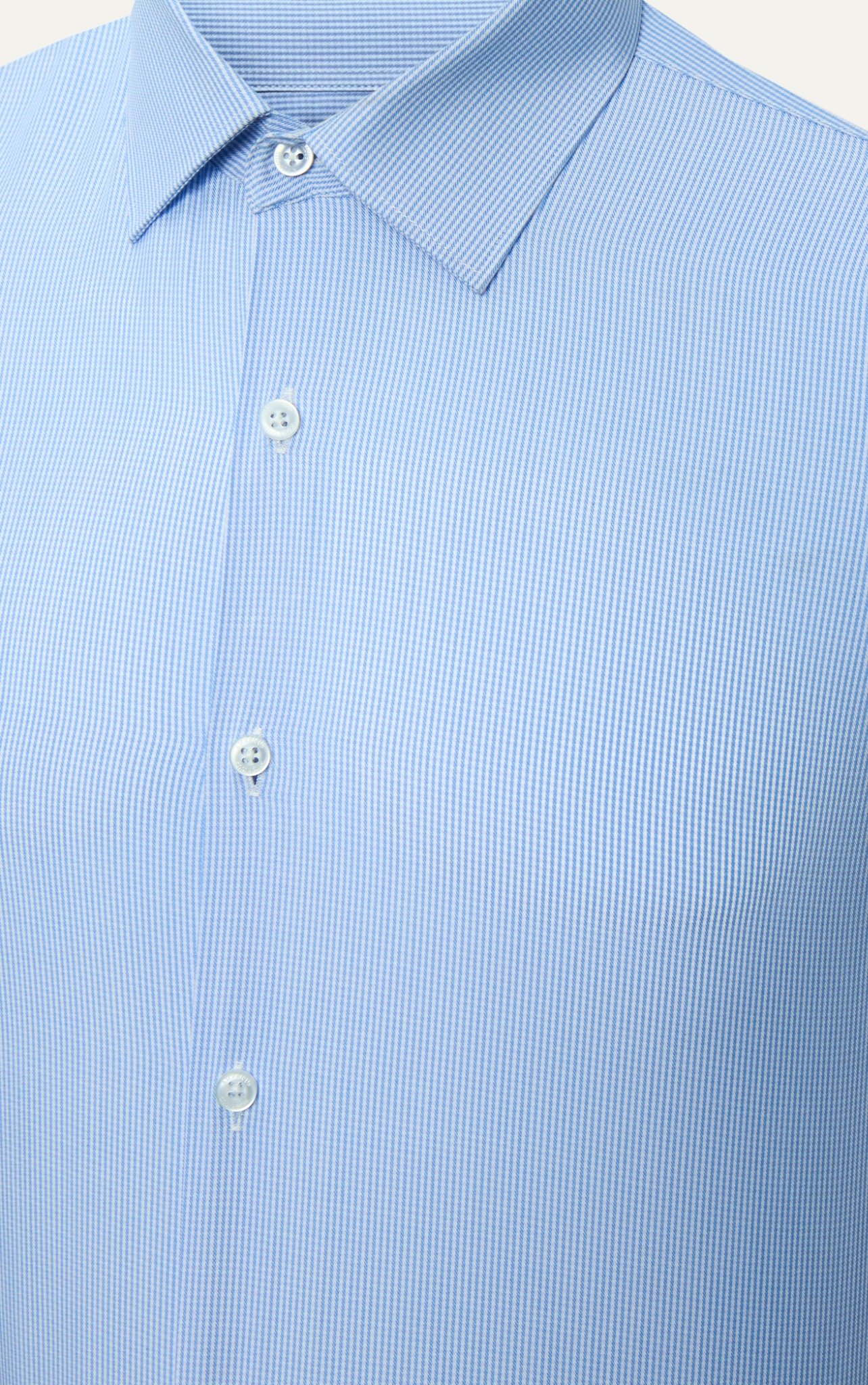 AG3P1 PREMIUM SLIMFIT TEXTURE SHIRT - LIGHT BLUE