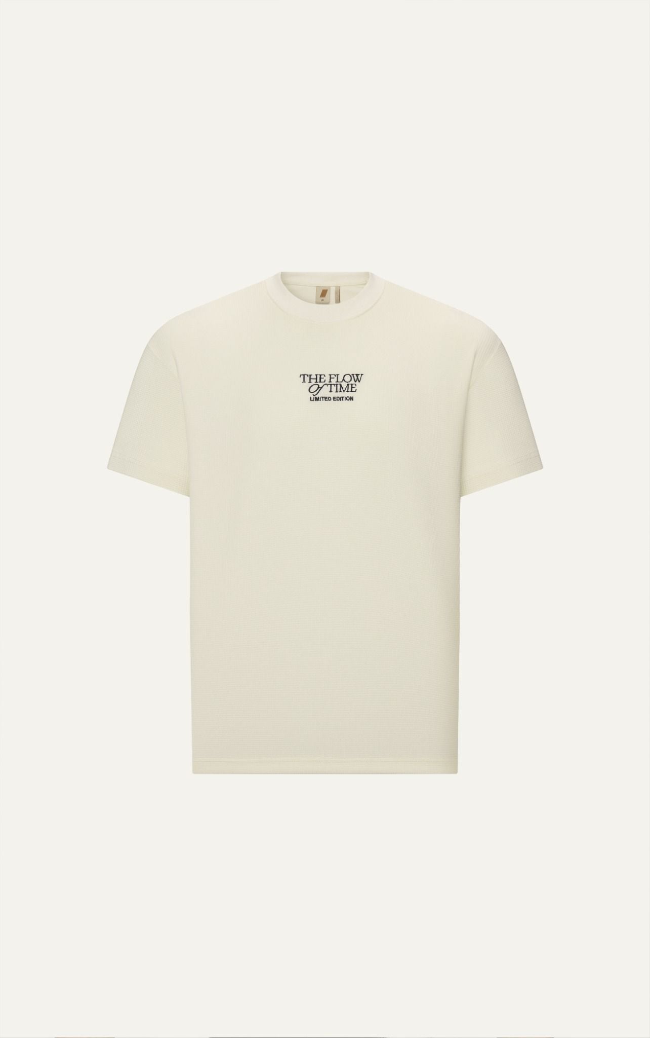  HT16 STUDIO LOOSE FIT "THE FLOW OF TIME" T-SHIRT - OFF WHITE 