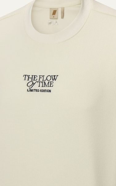 HT16 STUDIO LOOSE FIT "THE FLOW OF TIME" T-SHIRT - OFF WHITE 